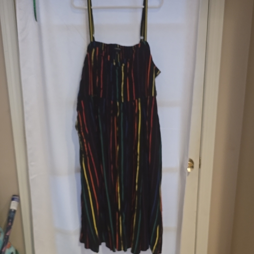 Colorful Striped Dress